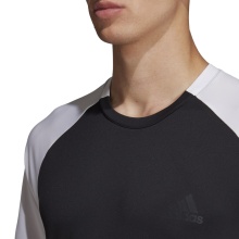 adidas Tennis T-shirt Club Color Block black/white Men